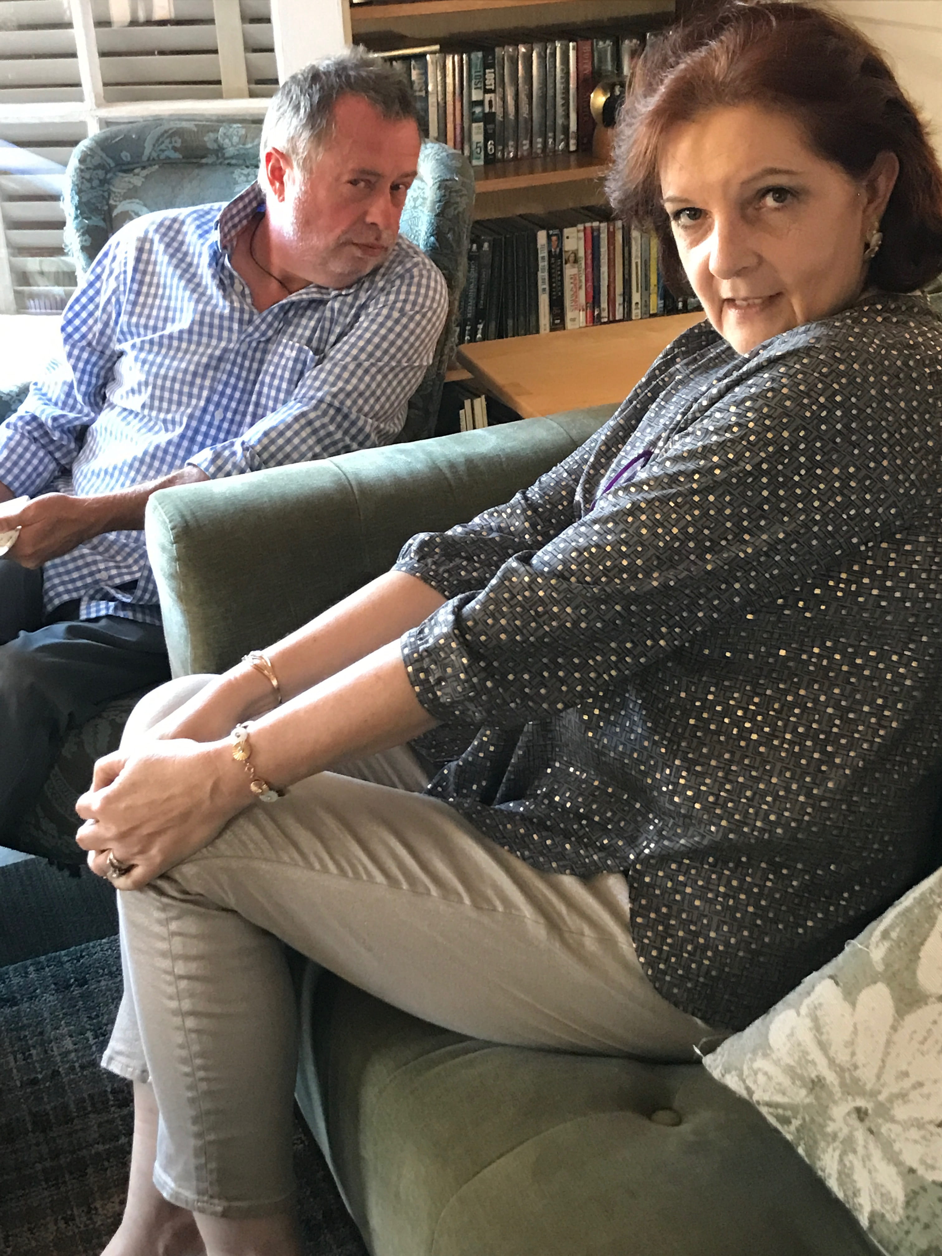 Chyke with Robert.